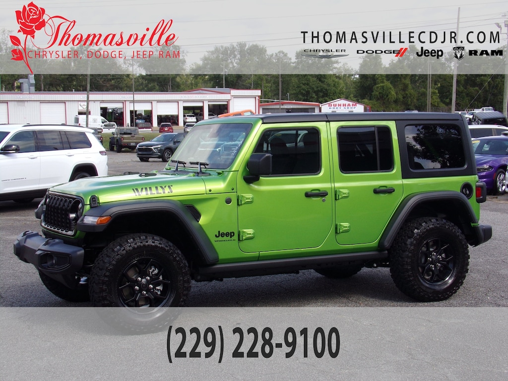 New 2025 Jeep Wrangler Willys Sport Utility