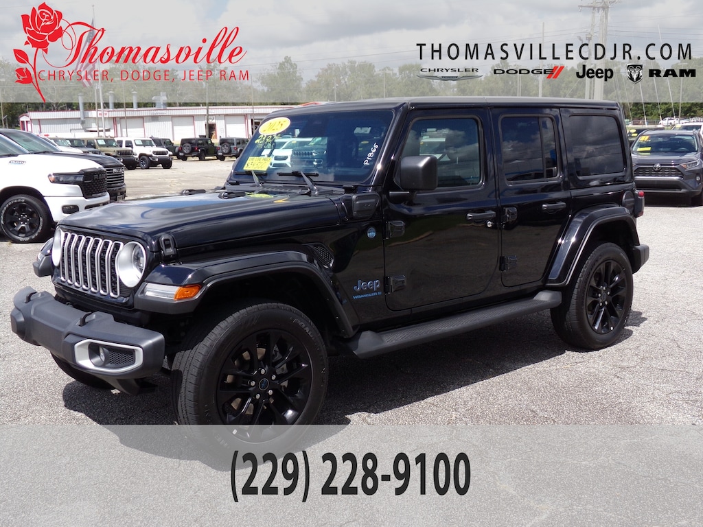 Certified 2025 Jeep Wrangler 4xe Sahara Sahara 4x4