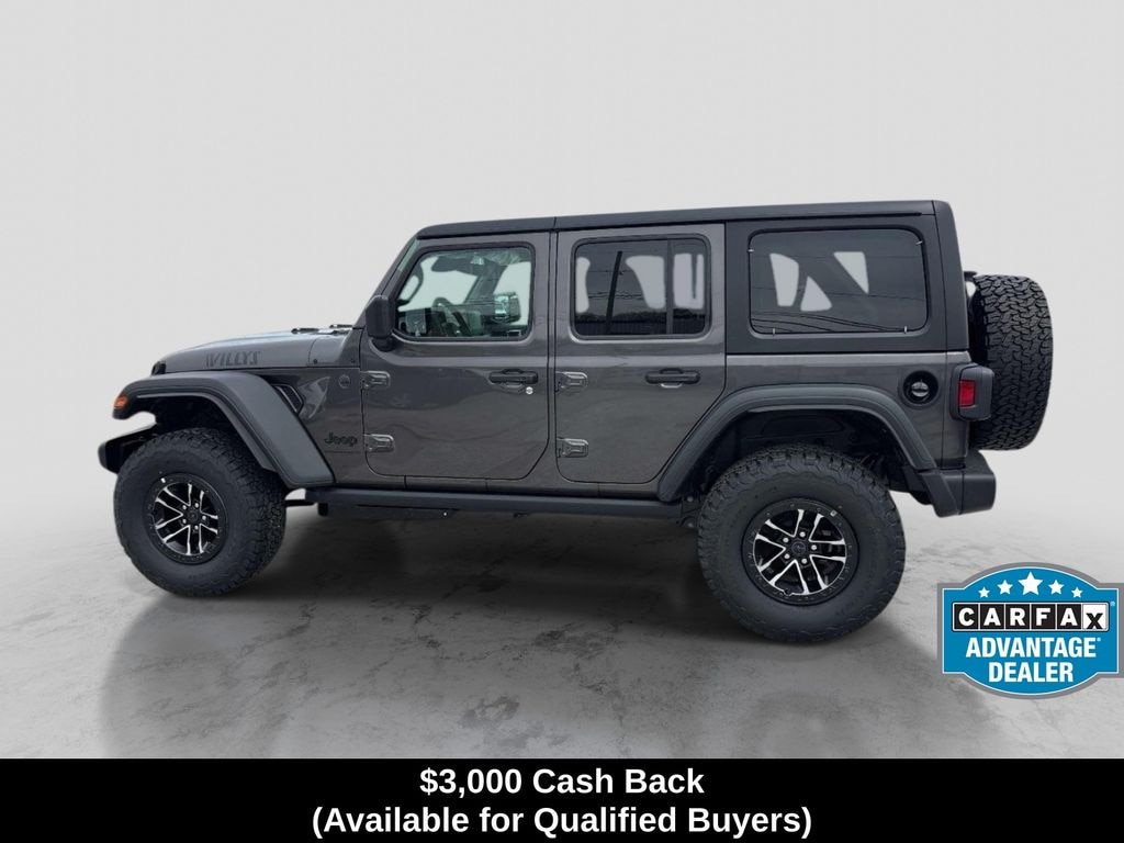 New 2026 Jeep Wrangler 4-DOOR WILLYS Sport Utility