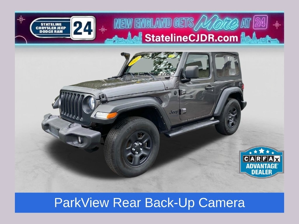 Certified 2021 Jeep Wrangler Sport SUV