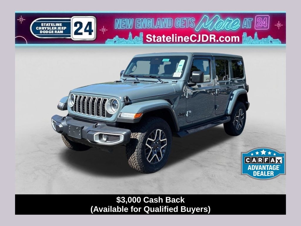 New 2026 Jeep Wrangler 4-DOOR SAHARA Sport Utility