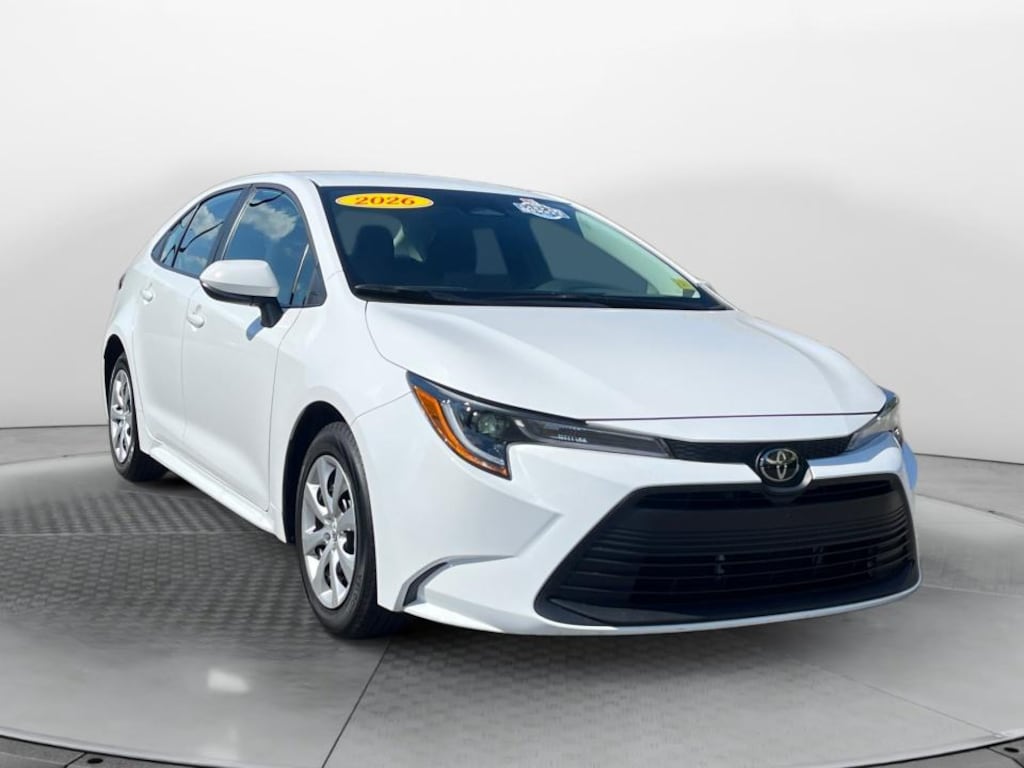 Certified 2026 Toyota Corolla LE Sedan