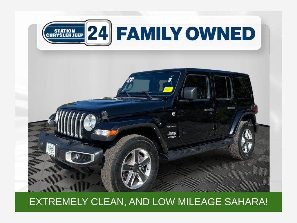 Used 2022 Jeep Wrangler Unlimited Sahara SUV