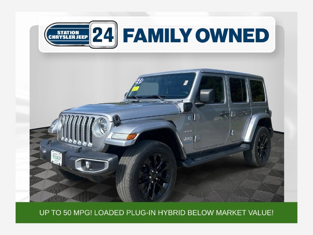 Used 2021 Jeep Wrangler Unlimited Sahara 4xe SUV