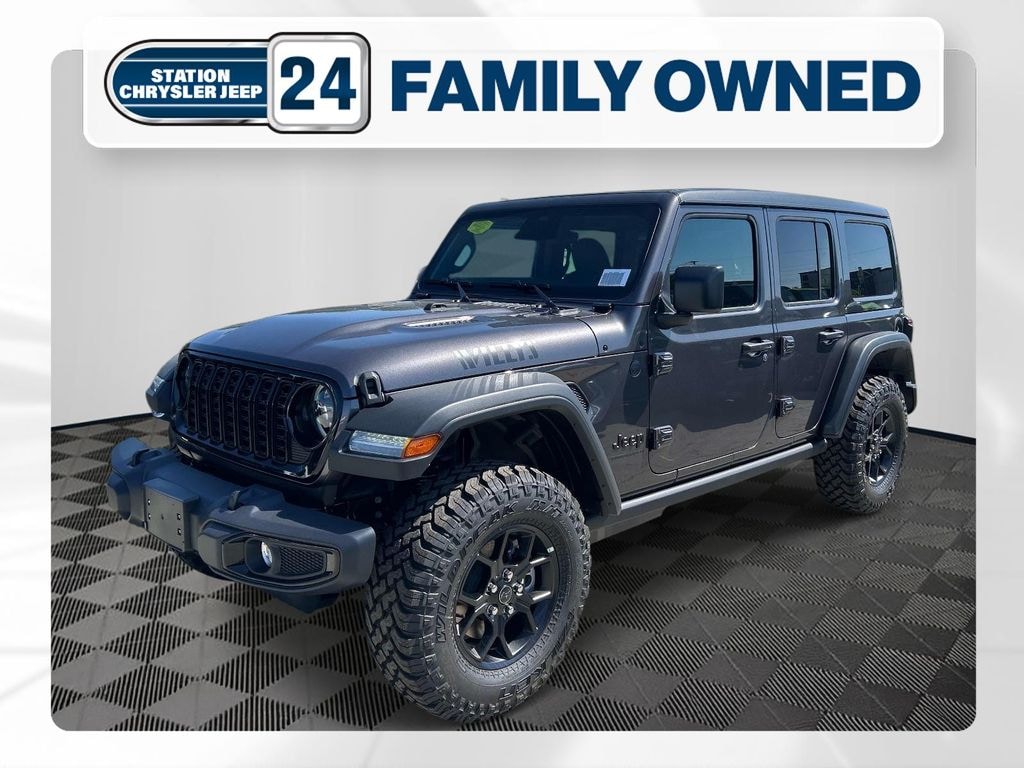 New 2026 Jeep Wrangler 4-DOOR WILLYS Sport Utility