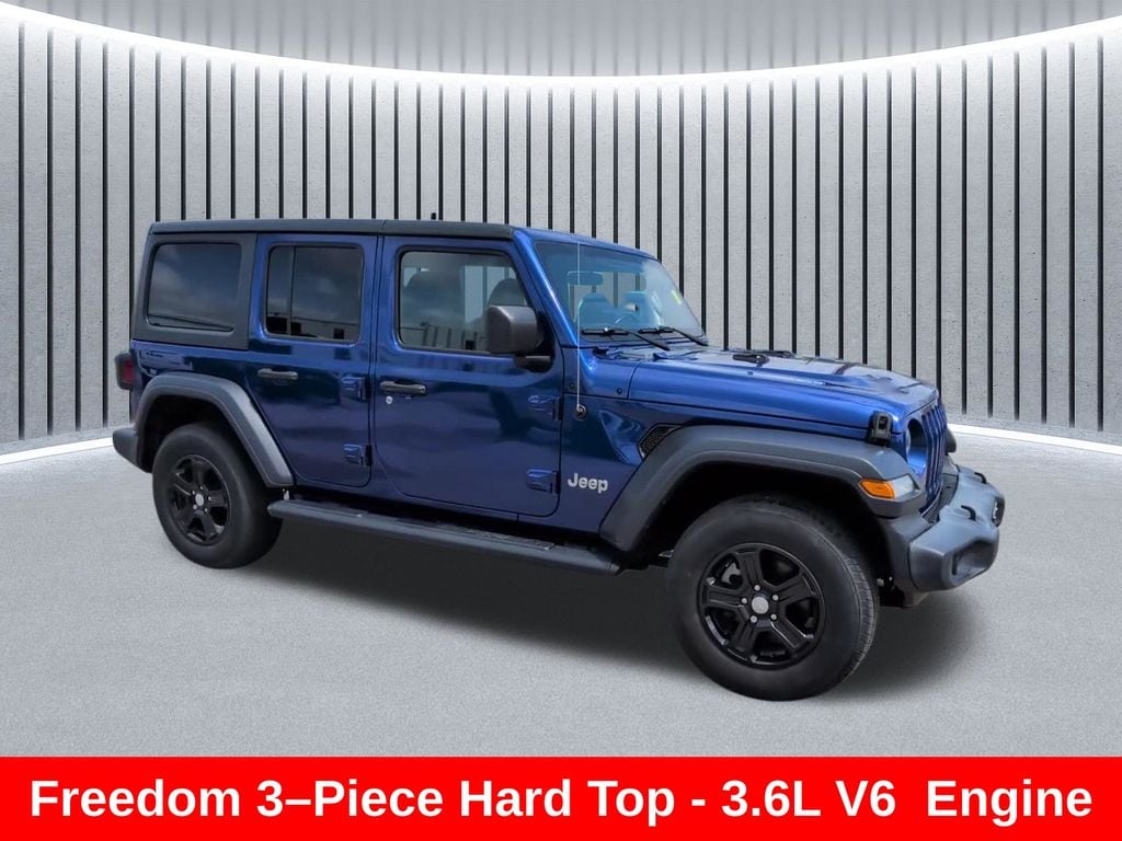 Used 2019 Jeep Wrangler Unlimited Sport S SUV