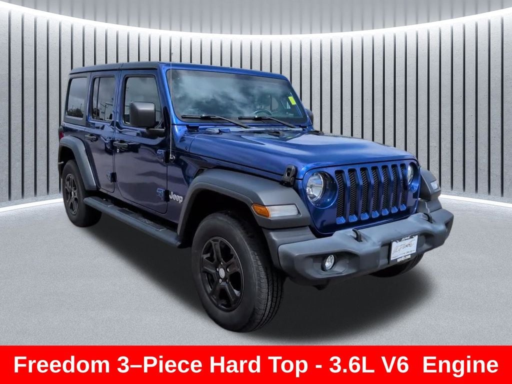 Used 2019 Jeep Wrangler Unlimited Sport S SUV
