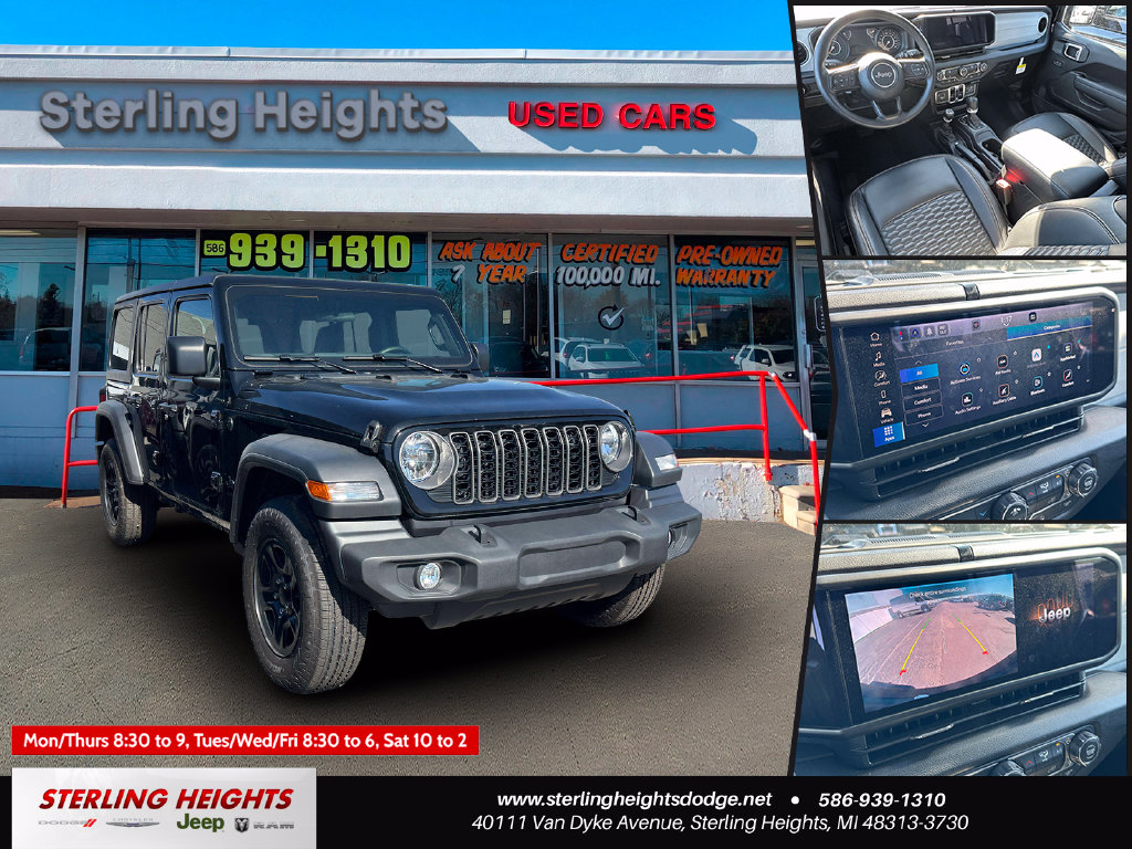 Used 2026 Jeep Wrangler Sport Sport Utility for sale in Sterling Heights MI