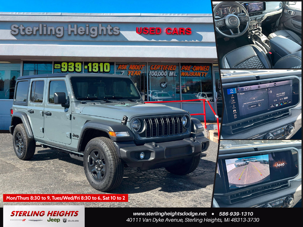 Used 2026 Jeep Wrangler Sport Sport Utility for sale in Sterling Heights MI