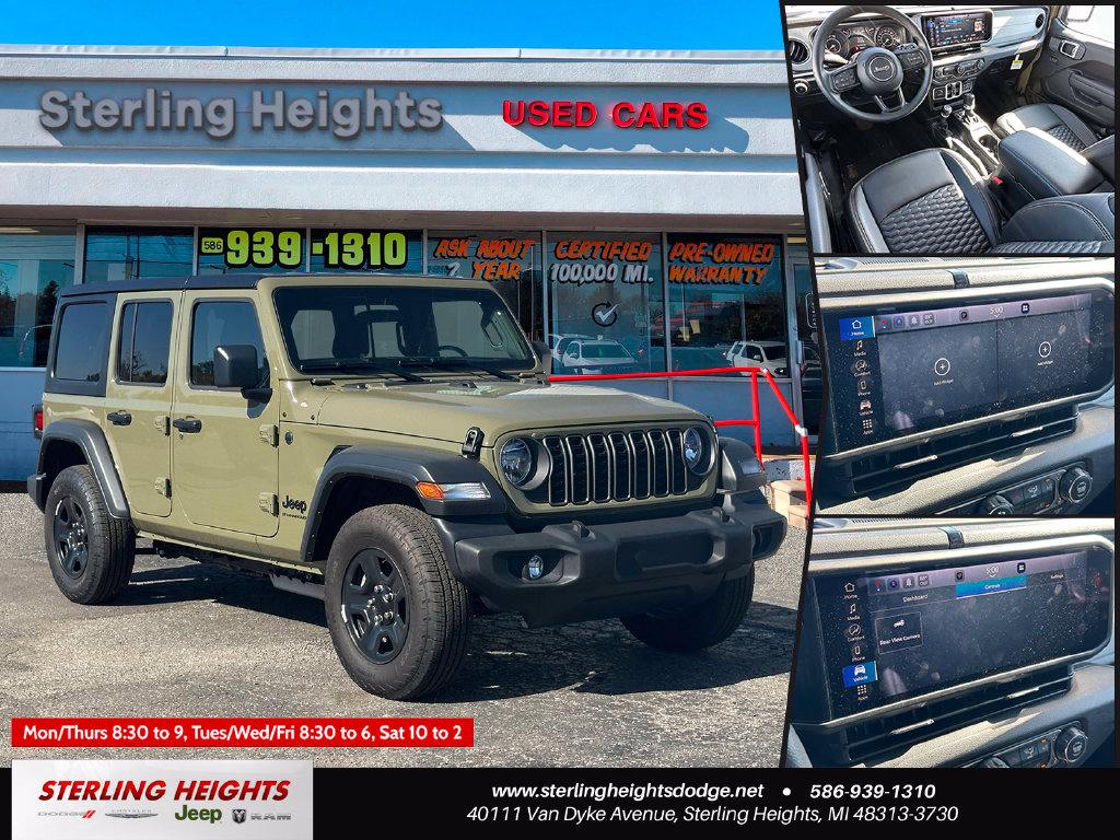 Used 2026 Jeep Wrangler Sport Sport Utility for sale in Sterling Heights MI