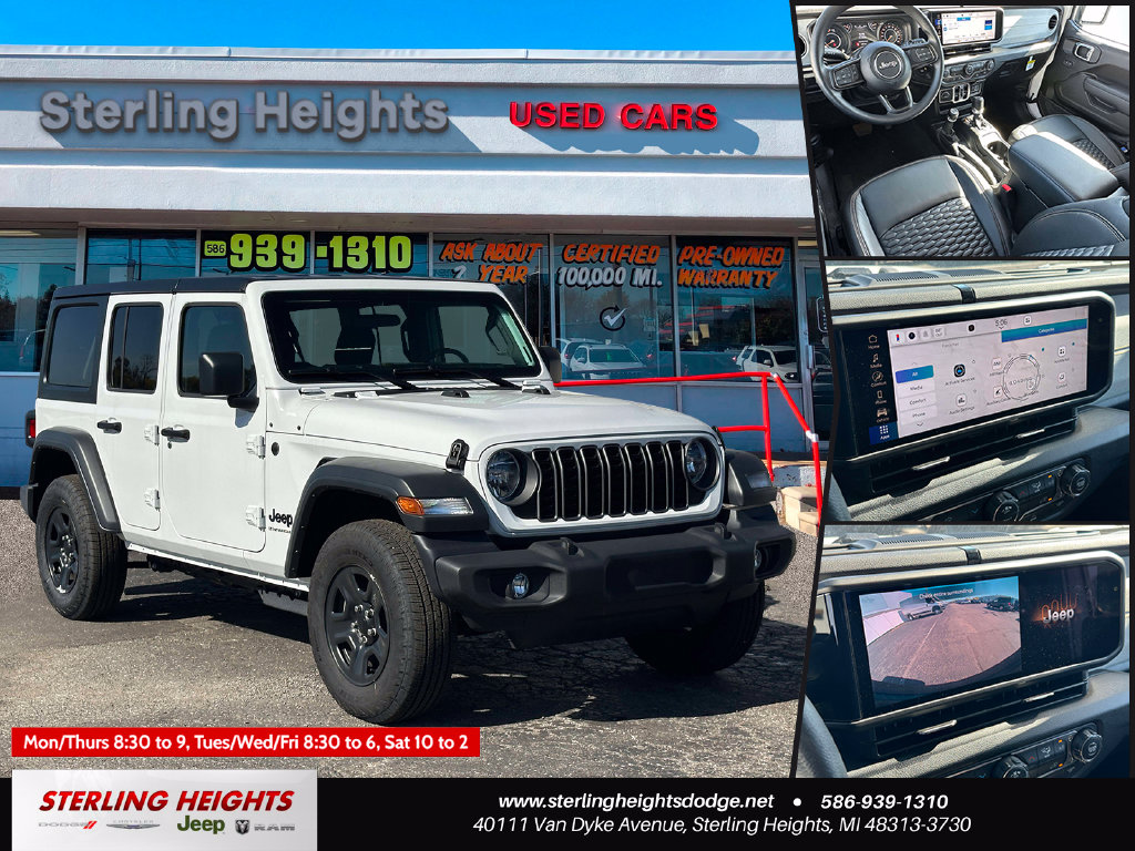 Used 2026 Jeep Wrangler Sport Sport Utility for sale in Sterling Heights MI