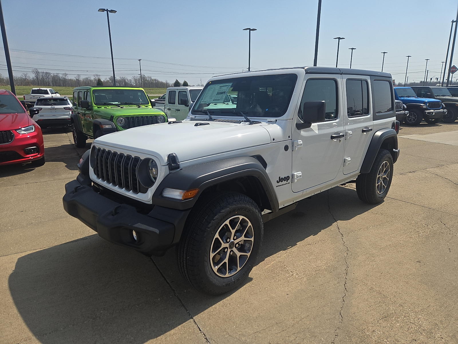 2026 Jeep Wrangler 4-Door Sport S 4x4 Sport Utility
