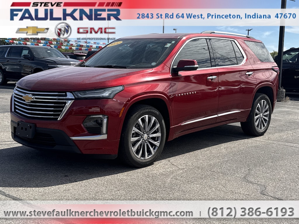Used 2022 Chevrolet Traverse Premier SUV