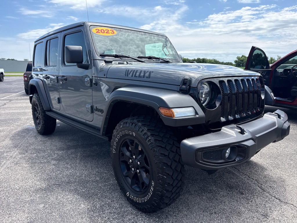 Used 2022 Jeep Wrangler Unlimited Willys SUV