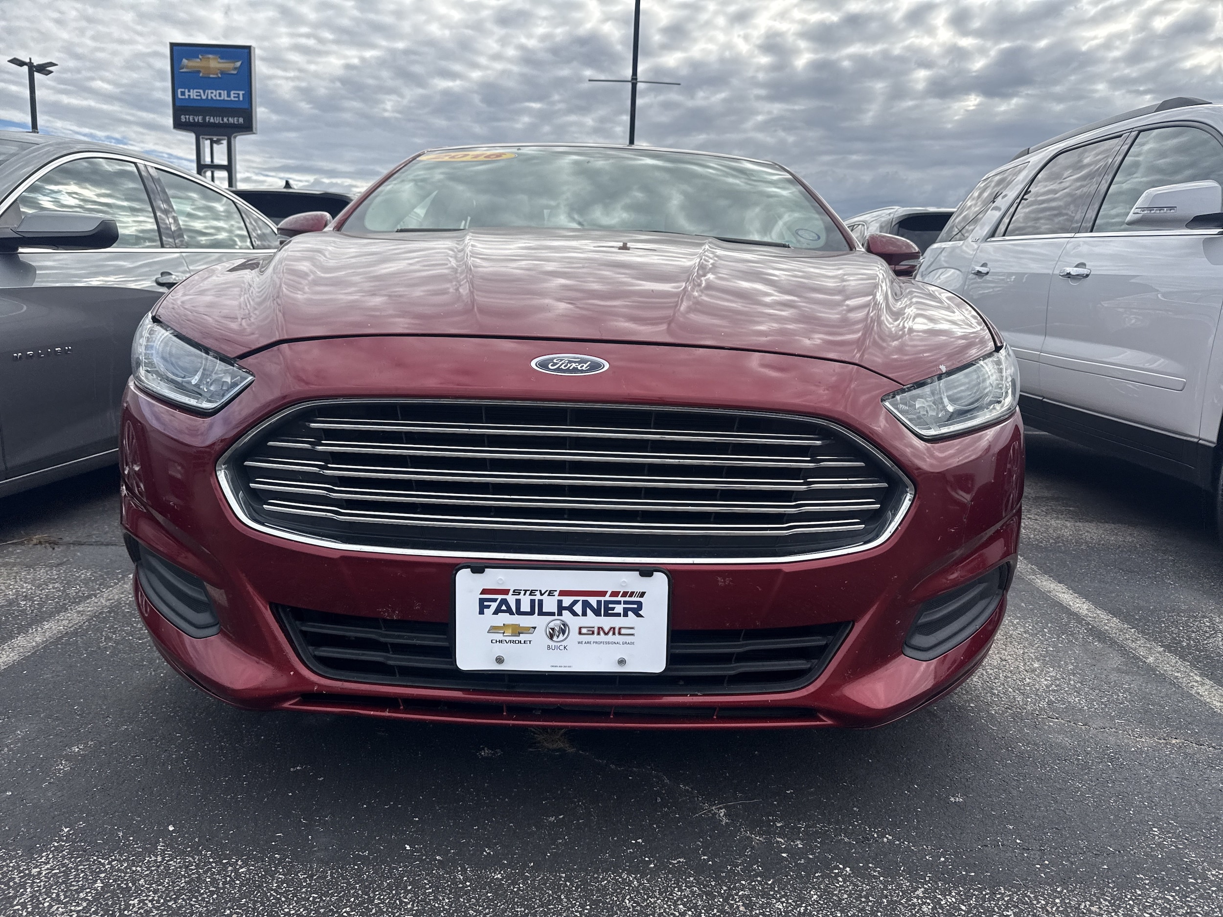 Used 2016 Ford Fusion SE with VIN 1FA6P0H77G5112823 for sale in Princeton, IN