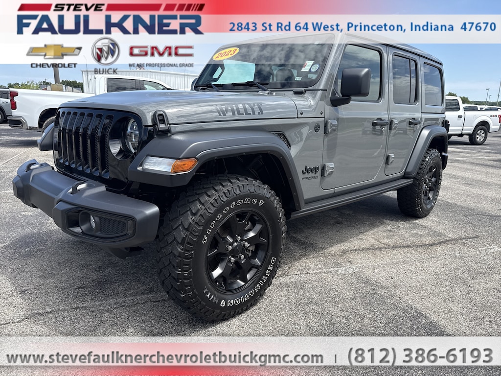Used 2022 Jeep Wrangler Unlimited Willys SUV