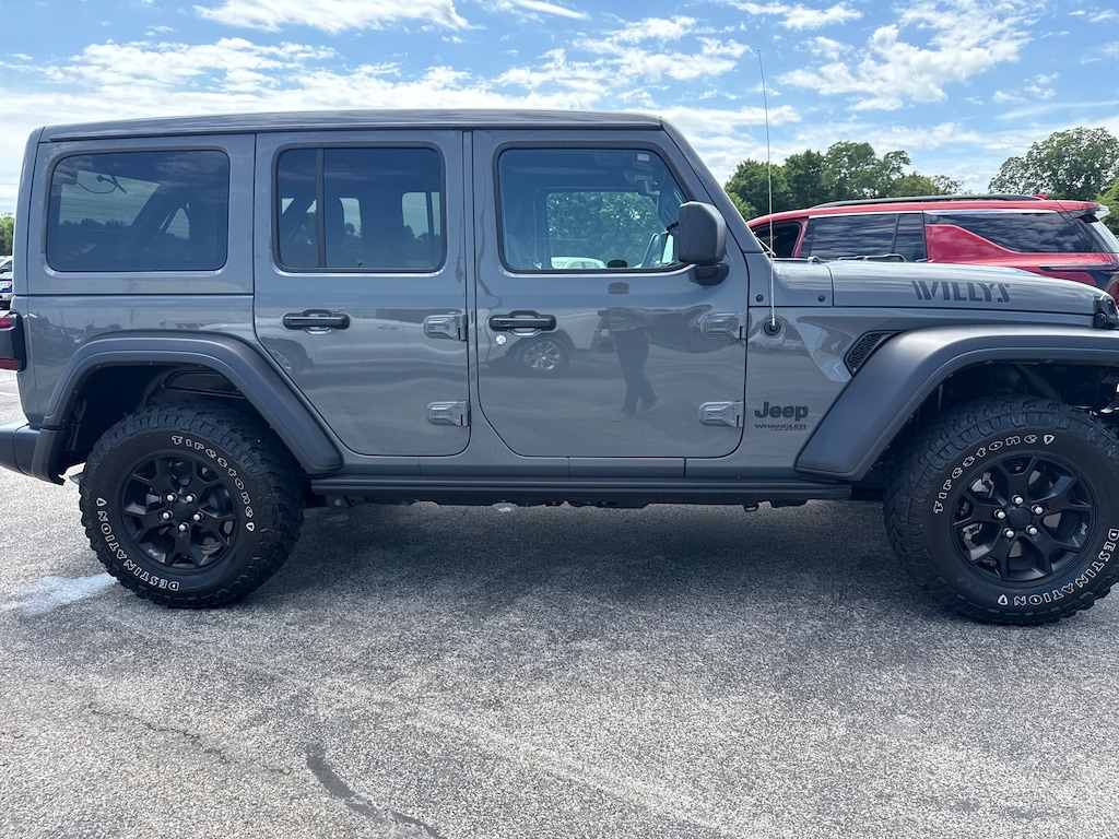 Used 2022 Jeep Wrangler Unlimited Willys SUV