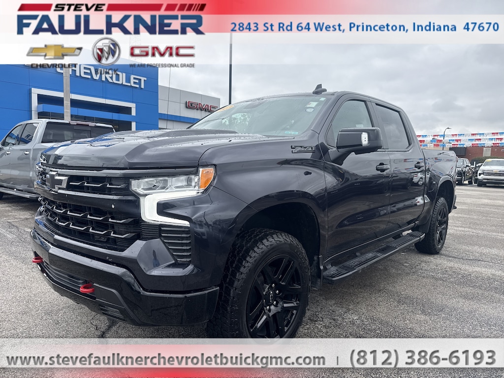 Used 2023 Chevrolet Silverado 1500 LT Trail Boss Truck Crew Cab