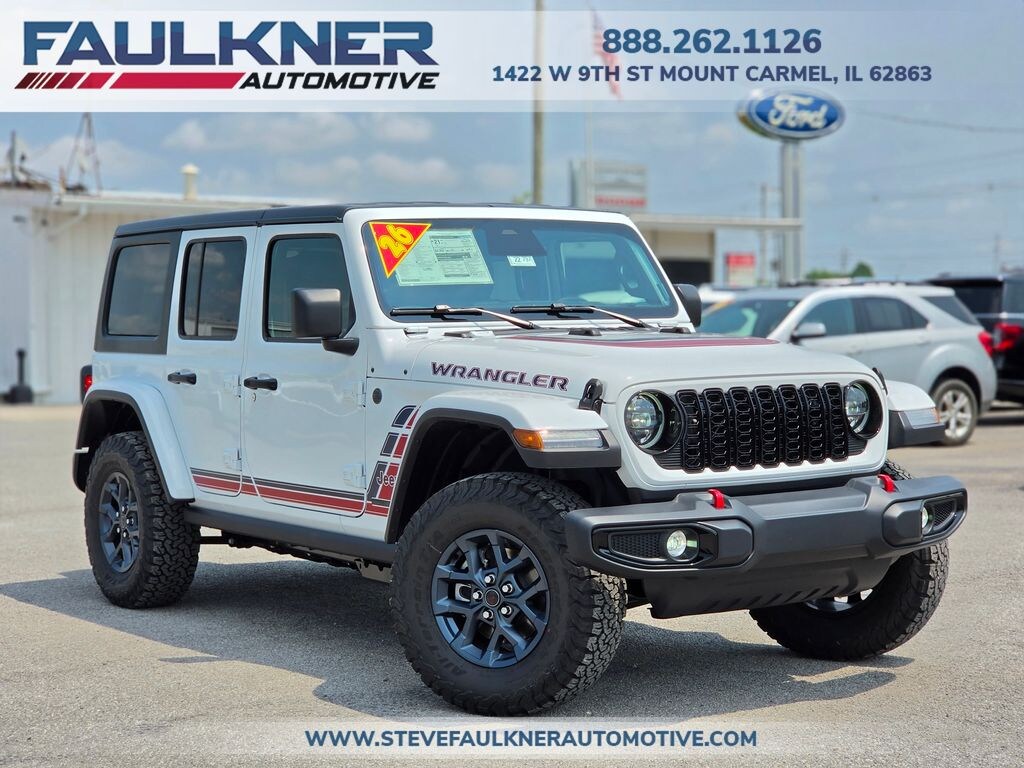 New 2026 Jeep Wrangler 4-Door Sport Sport Utility