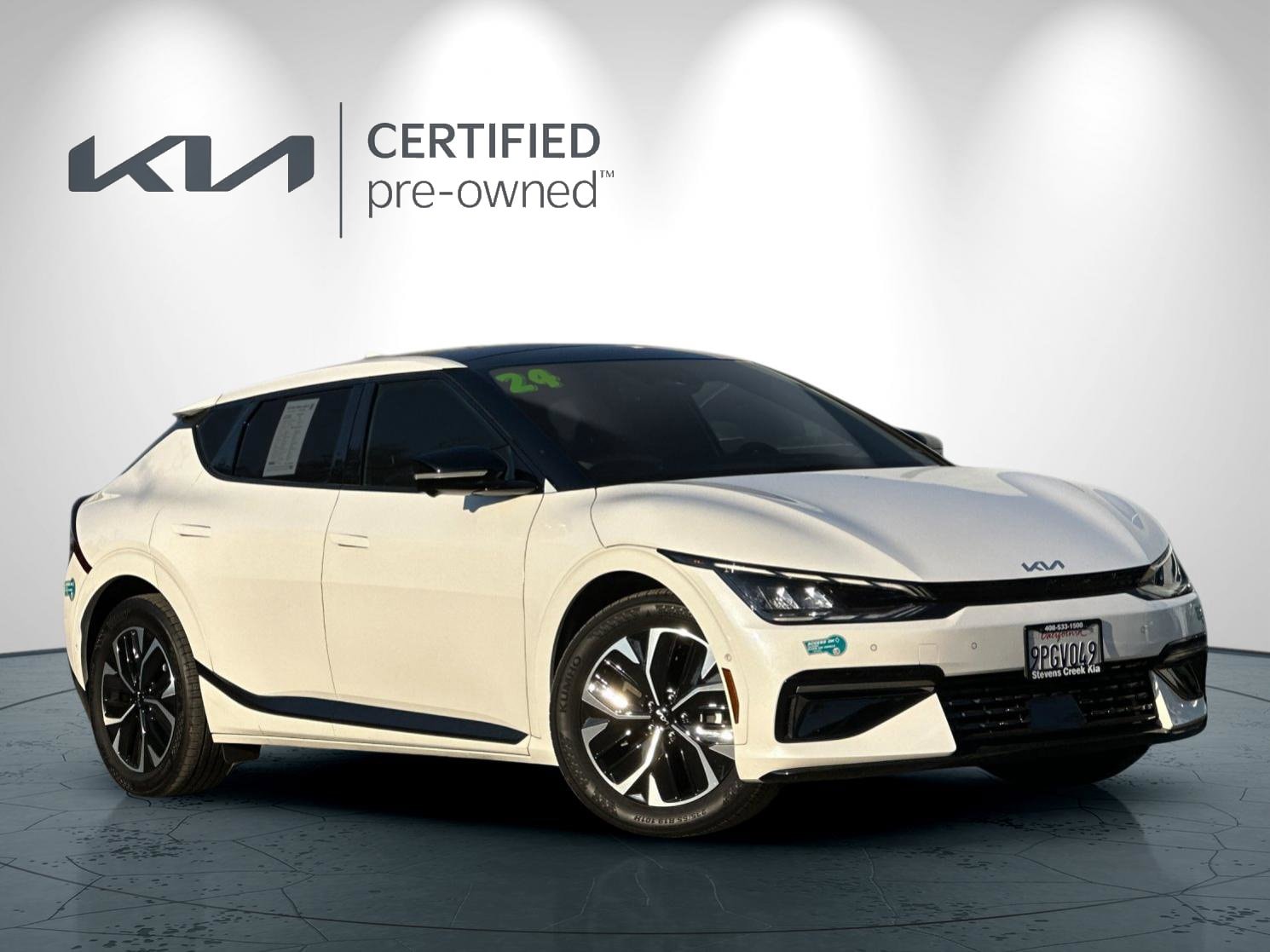 Certified 2024 Kia EV6 GT-Line with VIN KNDC44LA7R5221186 for sale in San Jose, CA