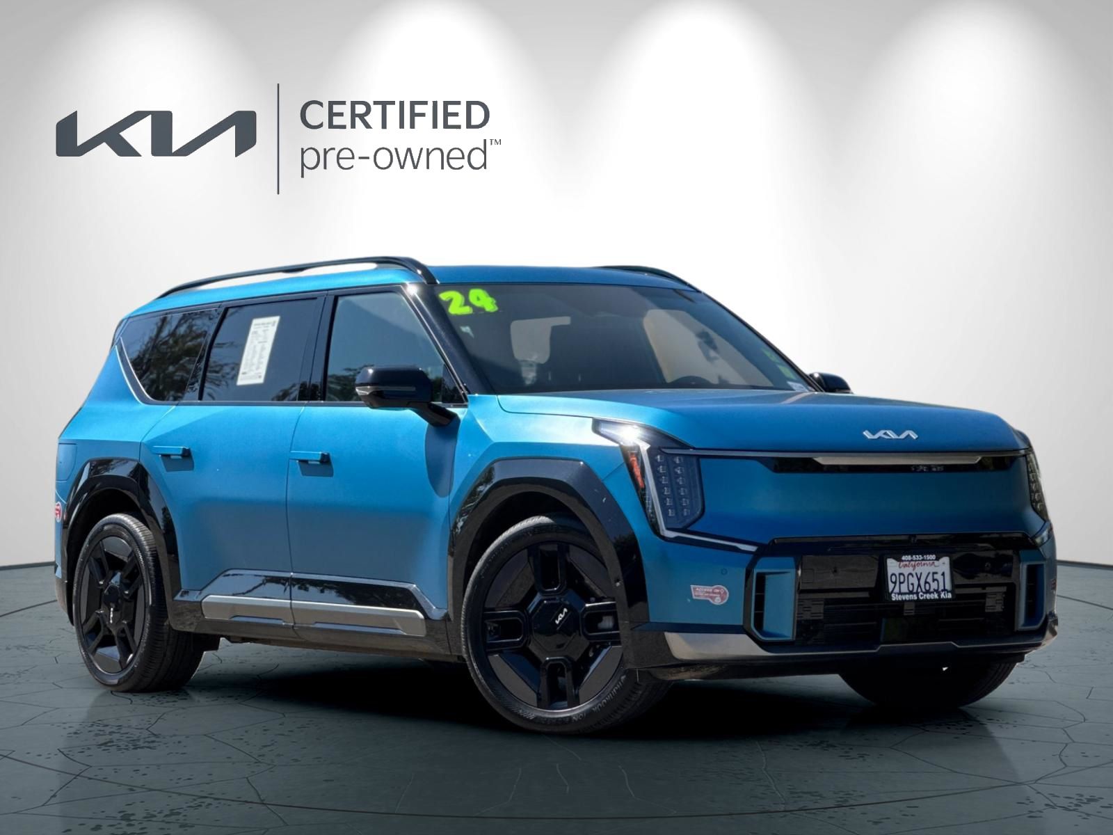 Certified 2024 Kia EV9 GT-Line with VIN KNDAEFS58R6037762 for sale in San Jose, CA