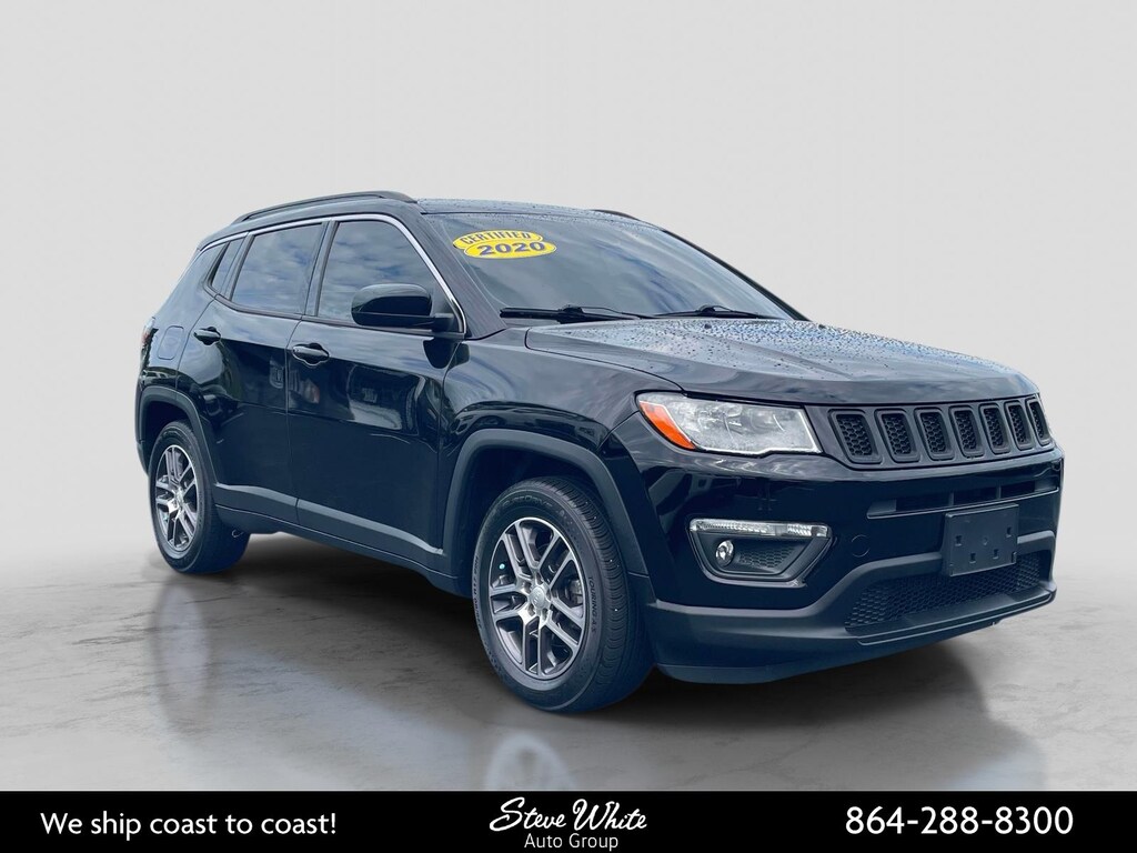 Used 2020 Jeep Compass Latitude w/Sun/Wheel Pkg FWD *Ltd Avail* Sport Utility