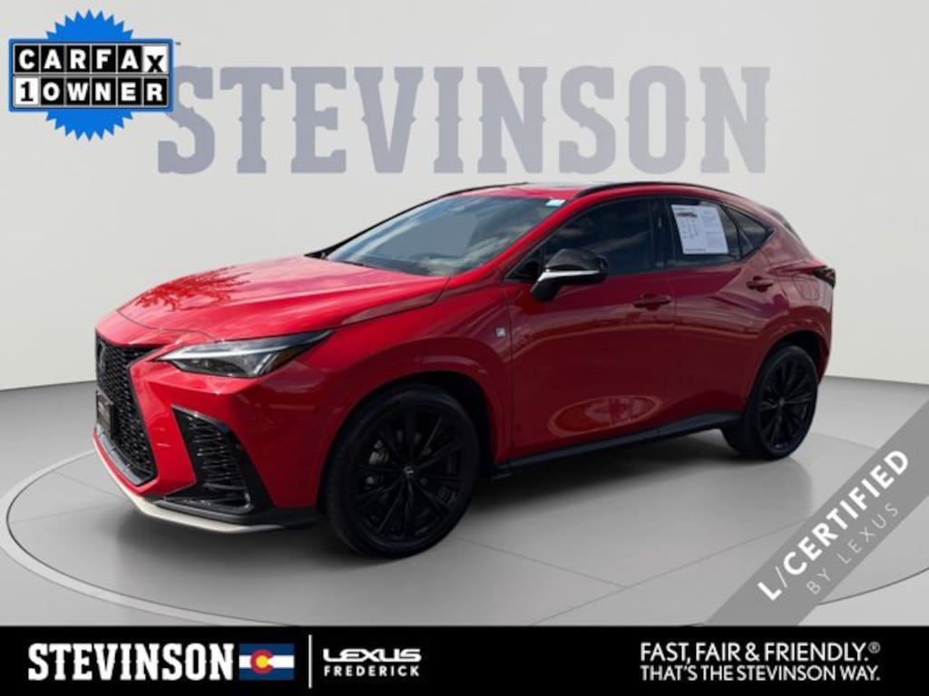 Certified 2024 Lexus NX 350 F SPORT Handling SUV