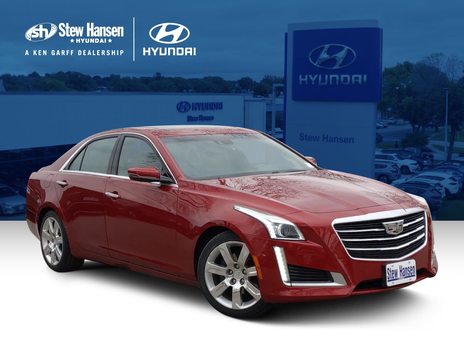 Used 2015 CADILLAC CTS 3.6L Premium Sedan