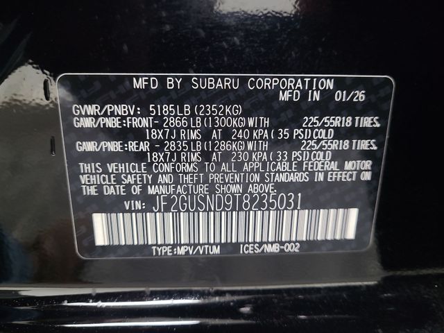 2026 Subaru Crosstrek Limited - Photo 34