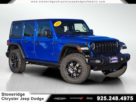 2026 Jeep Wrangler 4-DOOR WILLYS Sport Utility