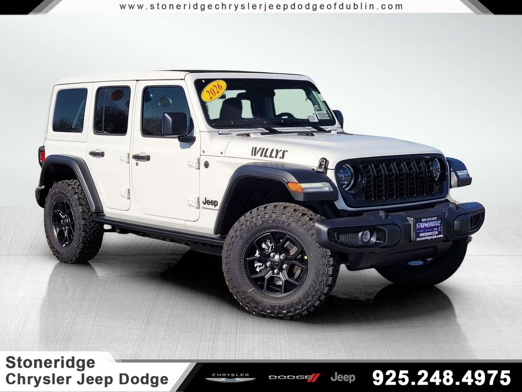 2026 Jeep Wrangler 4-DOOR WILLYS Sport Utility