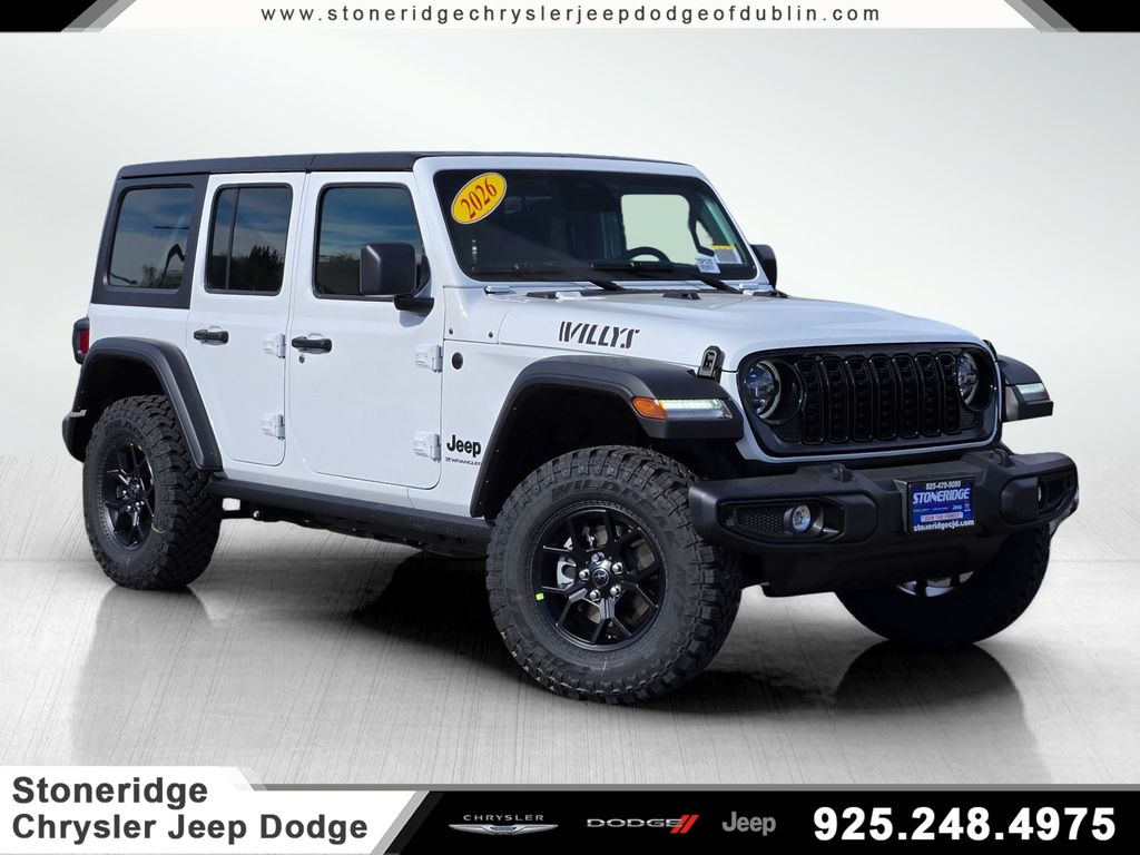 2026 Jeep Wrangler 4-DOOR WILLYS Sport Utility