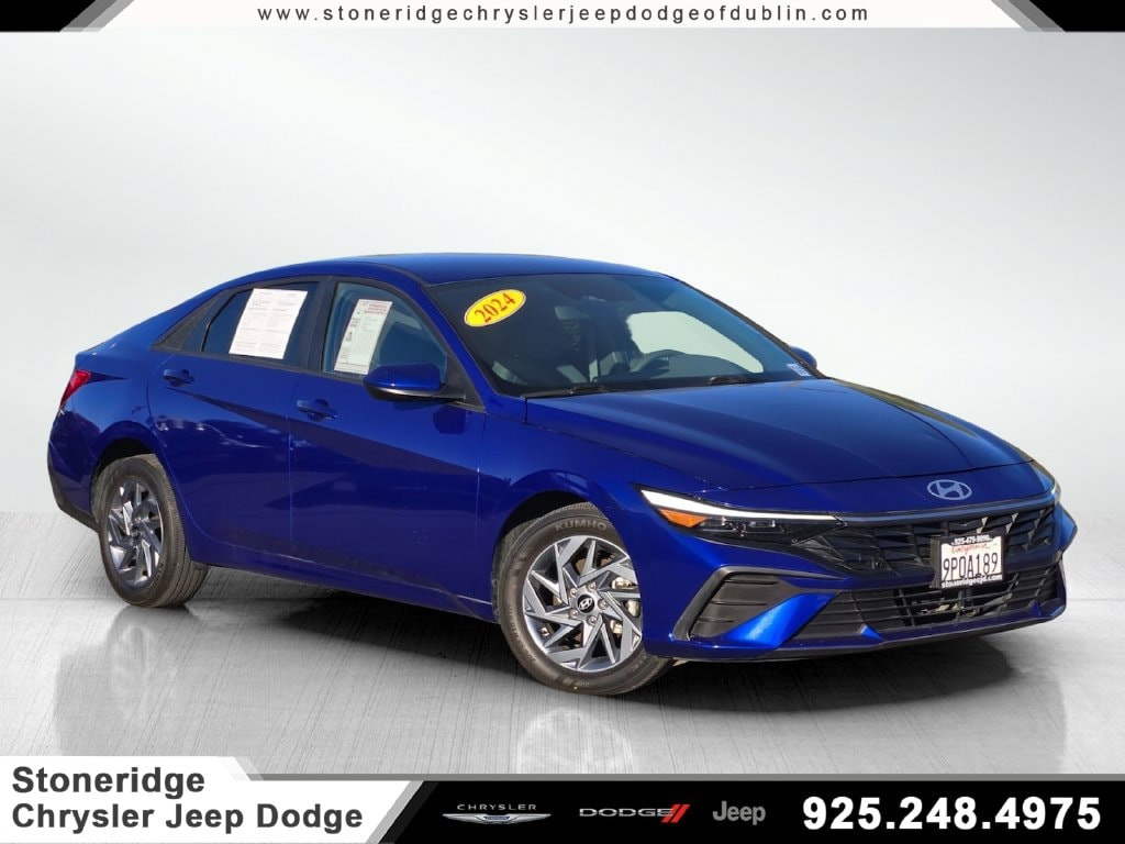 2024 Hyundai Elantra Blue