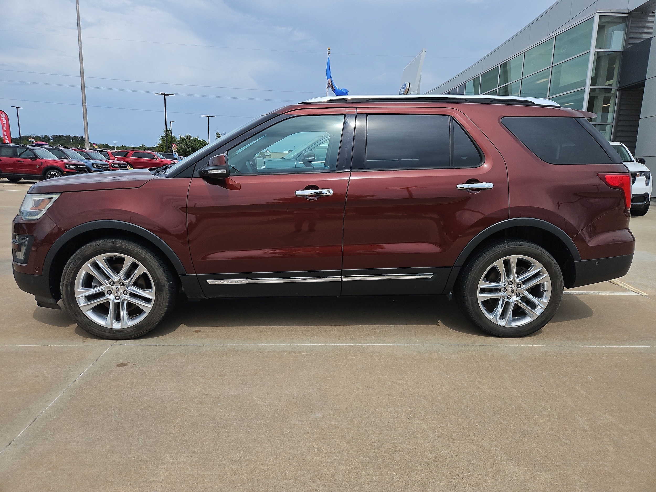 Used 2016 Ford Explorer Limited with VIN 1FM5K8FH0GGA00251 for sale in Tahlequah, OK