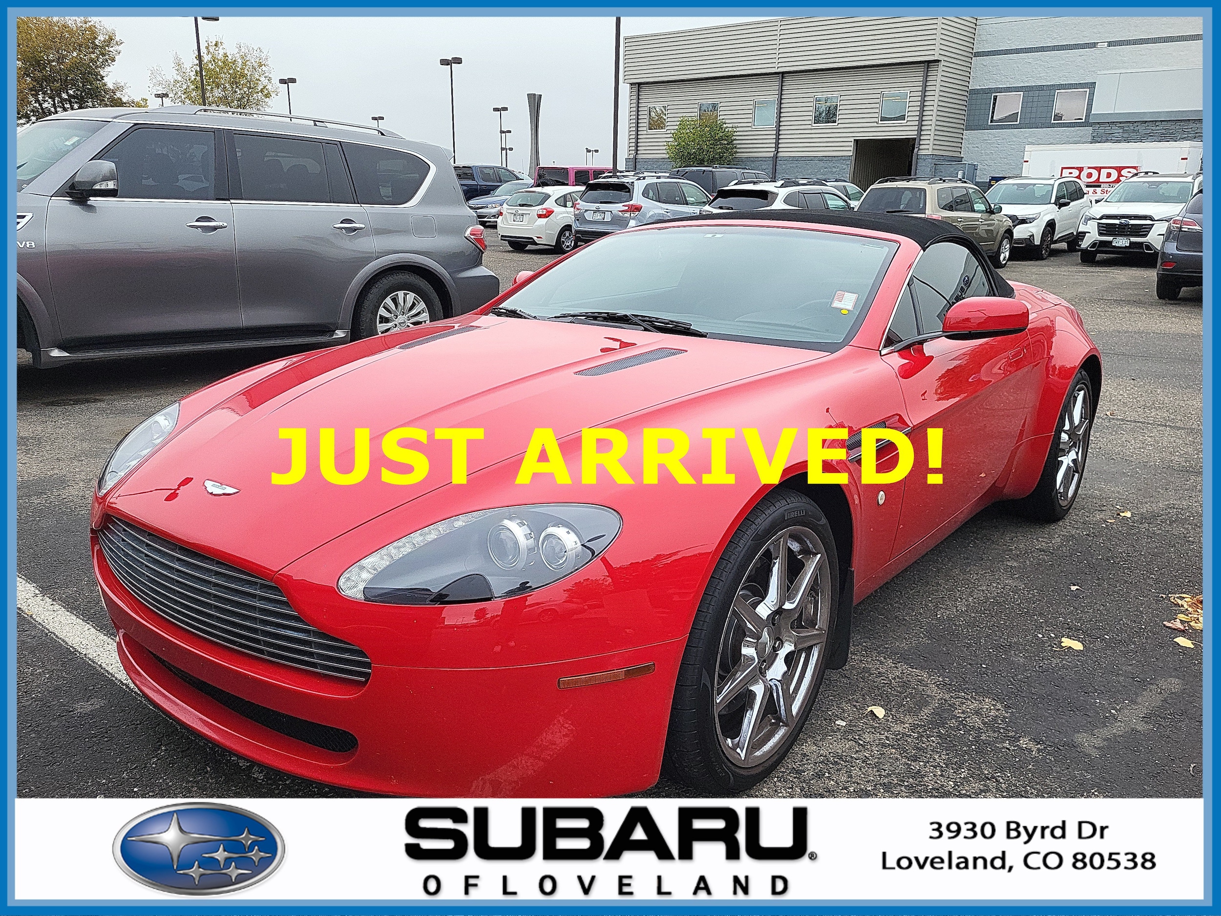 2007 Aston Martin V8 Vantage Roadster Base