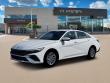 New 2026 Hyundai Elantra Hybrid Blue Sedan