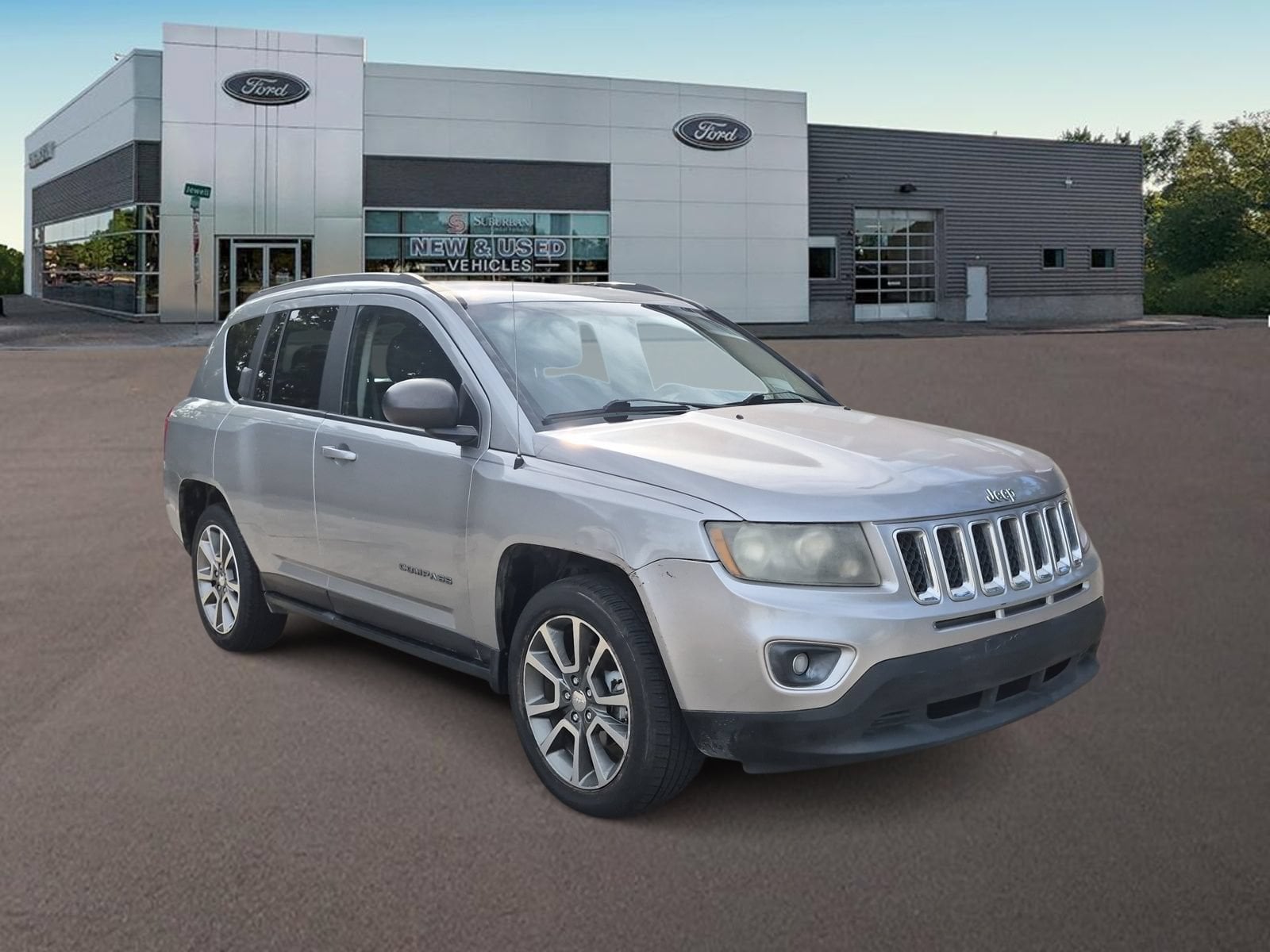 Used 2017 Jeep Compass Sport SE with VIN 1C4NJCBA5HD132329 for sale in Ferndale, MI