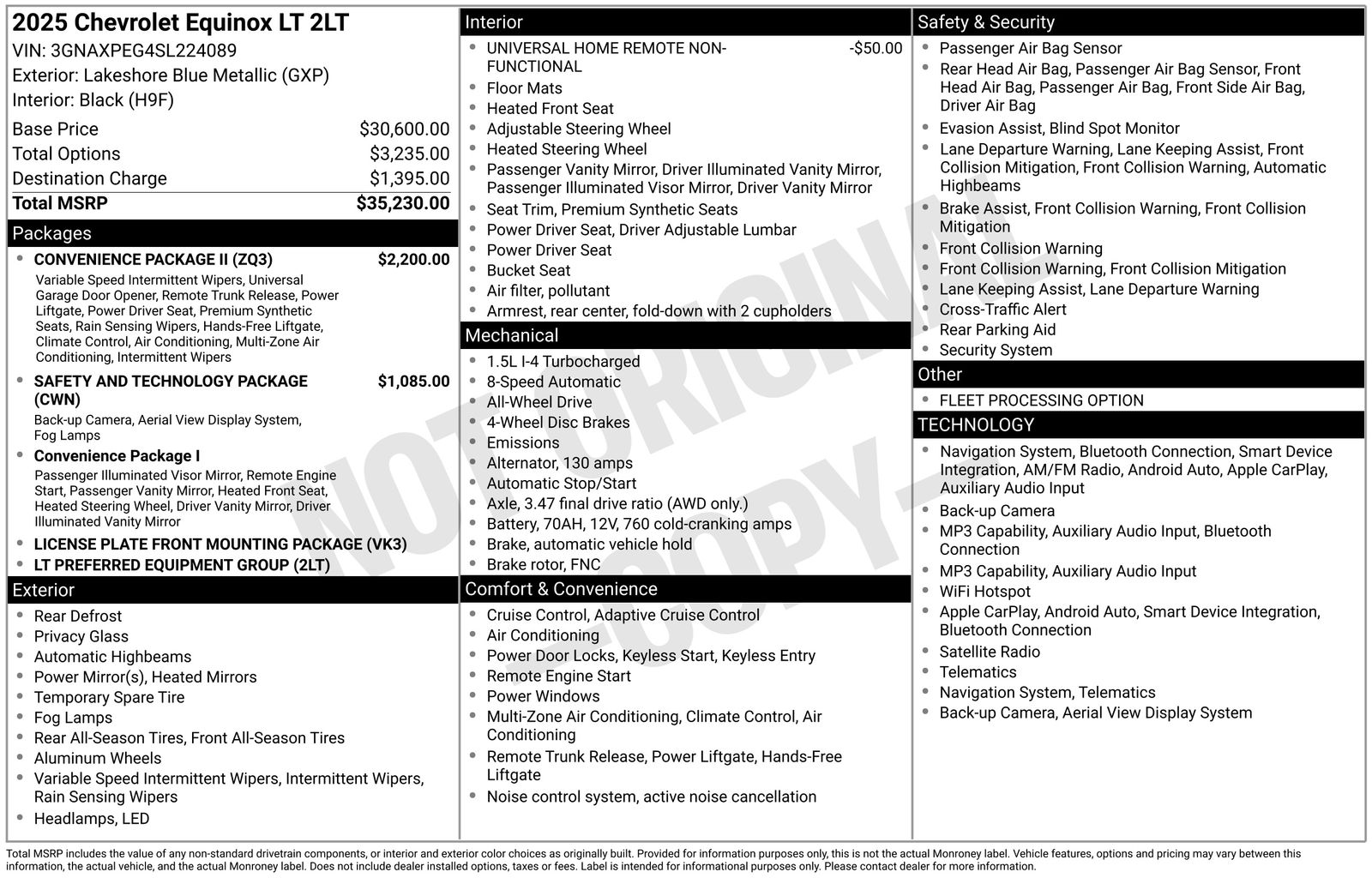 Used 2025 Chevrolet Equinox LT SUV