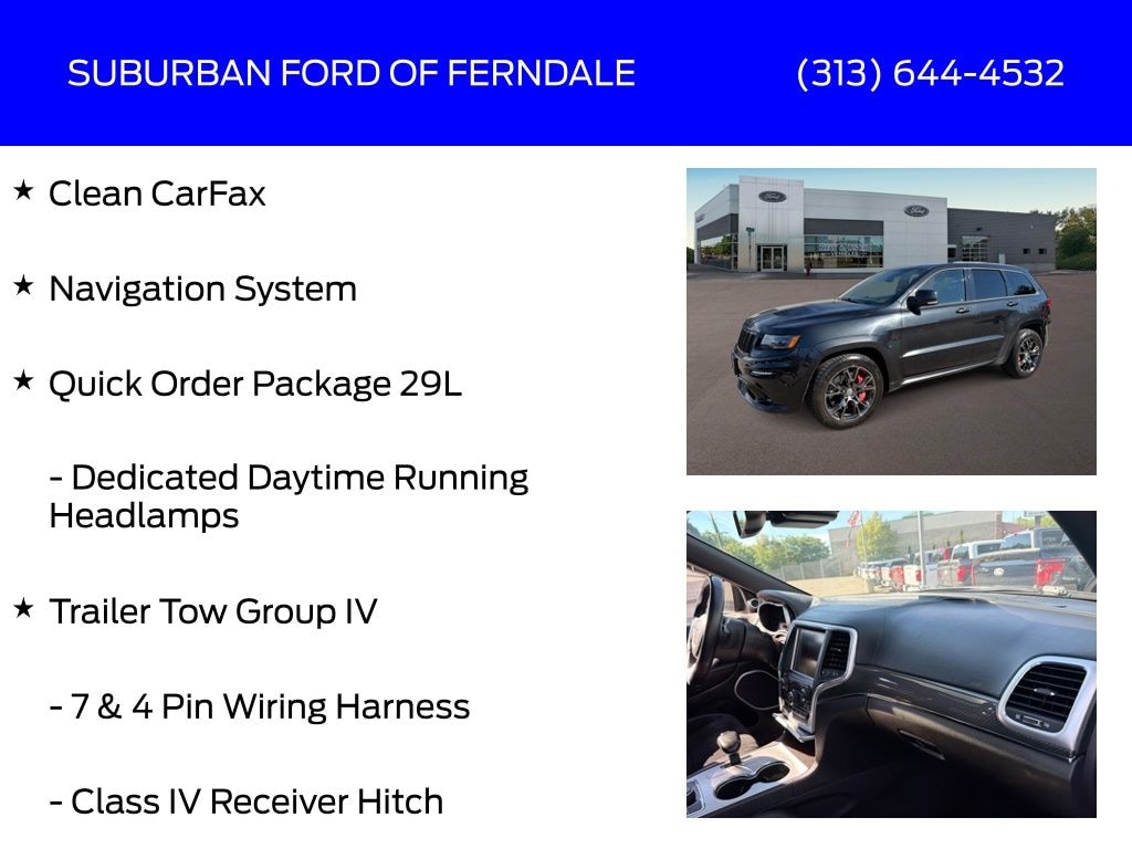 Used 2014 Jeep Grand Cherokee SRT SUV