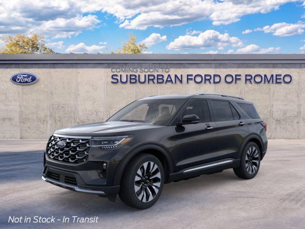New 2026 Ford Explorer Platinum SUV