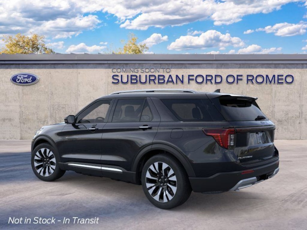 New 2026 Ford Explorer Platinum SUV