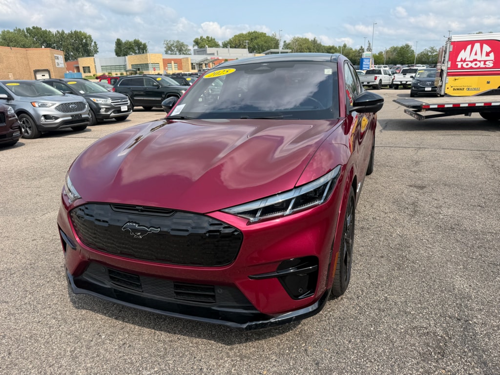 Used 2025 Ford Mustang Mach-E GT AWD with VIN 3FMTK4SX6SMA06079 for sale in Winona, Minnesota