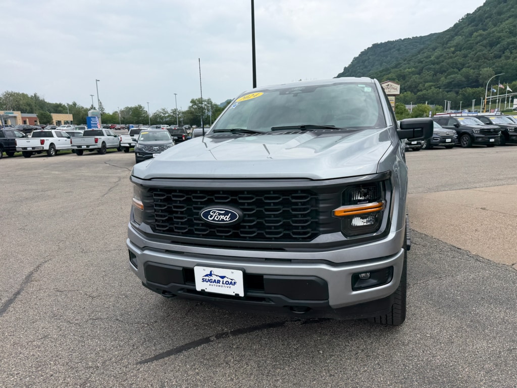 Used 2024 Ford F-150 STX with VIN 1FTEX2LP7RKE80786 for sale in Winona, Minnesota