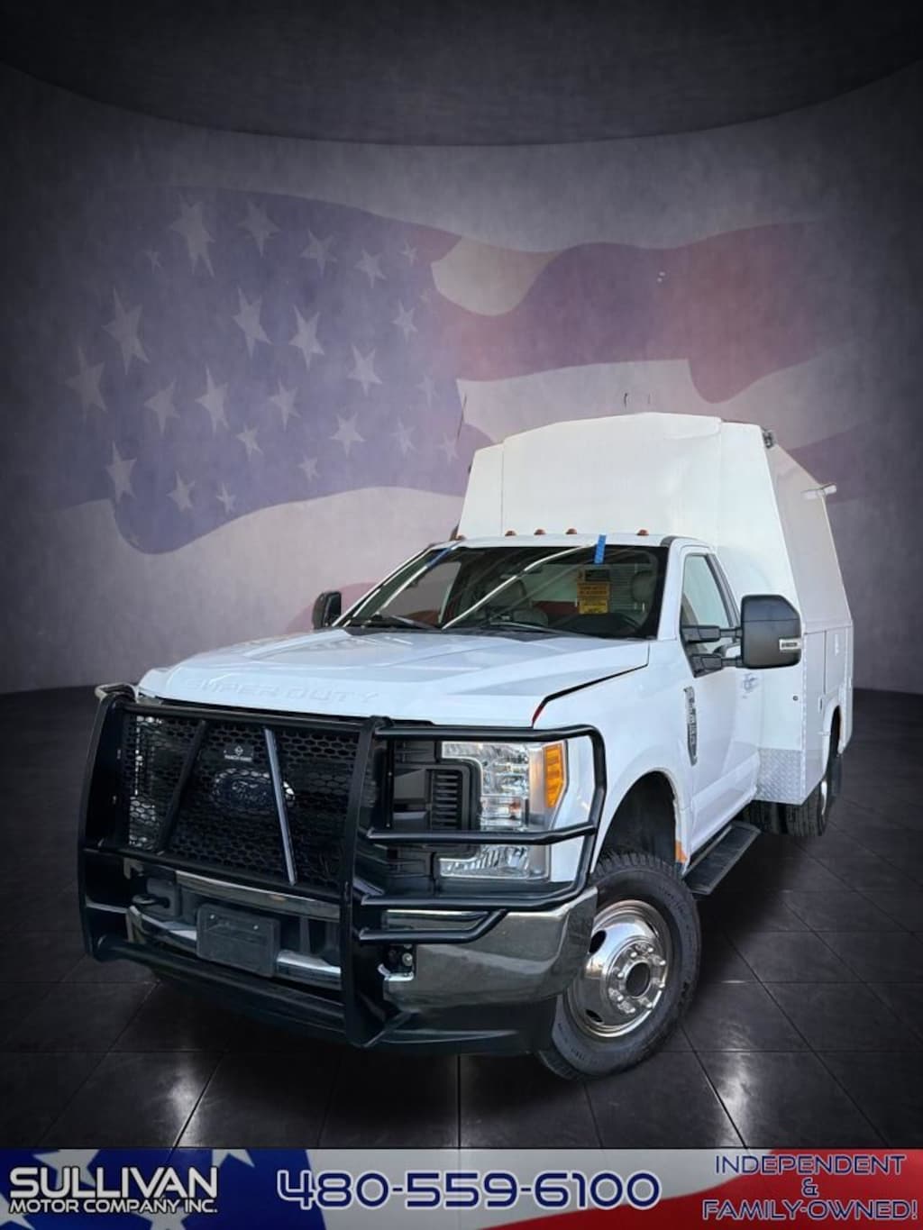 Used 2017 Ford F-350SD Plumber Box Chassis