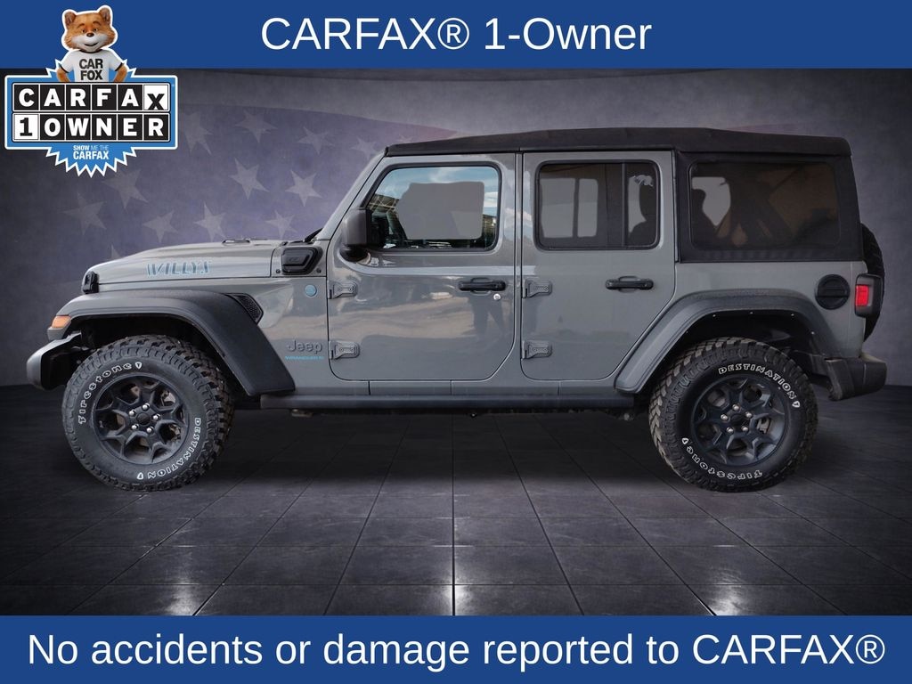 Used 2023 Jeep Wrangler Willys 4xe SUV