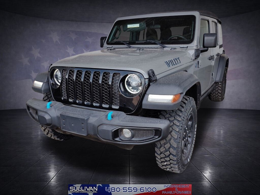 Used 2023 Jeep Wrangler Willys 4xe SUV