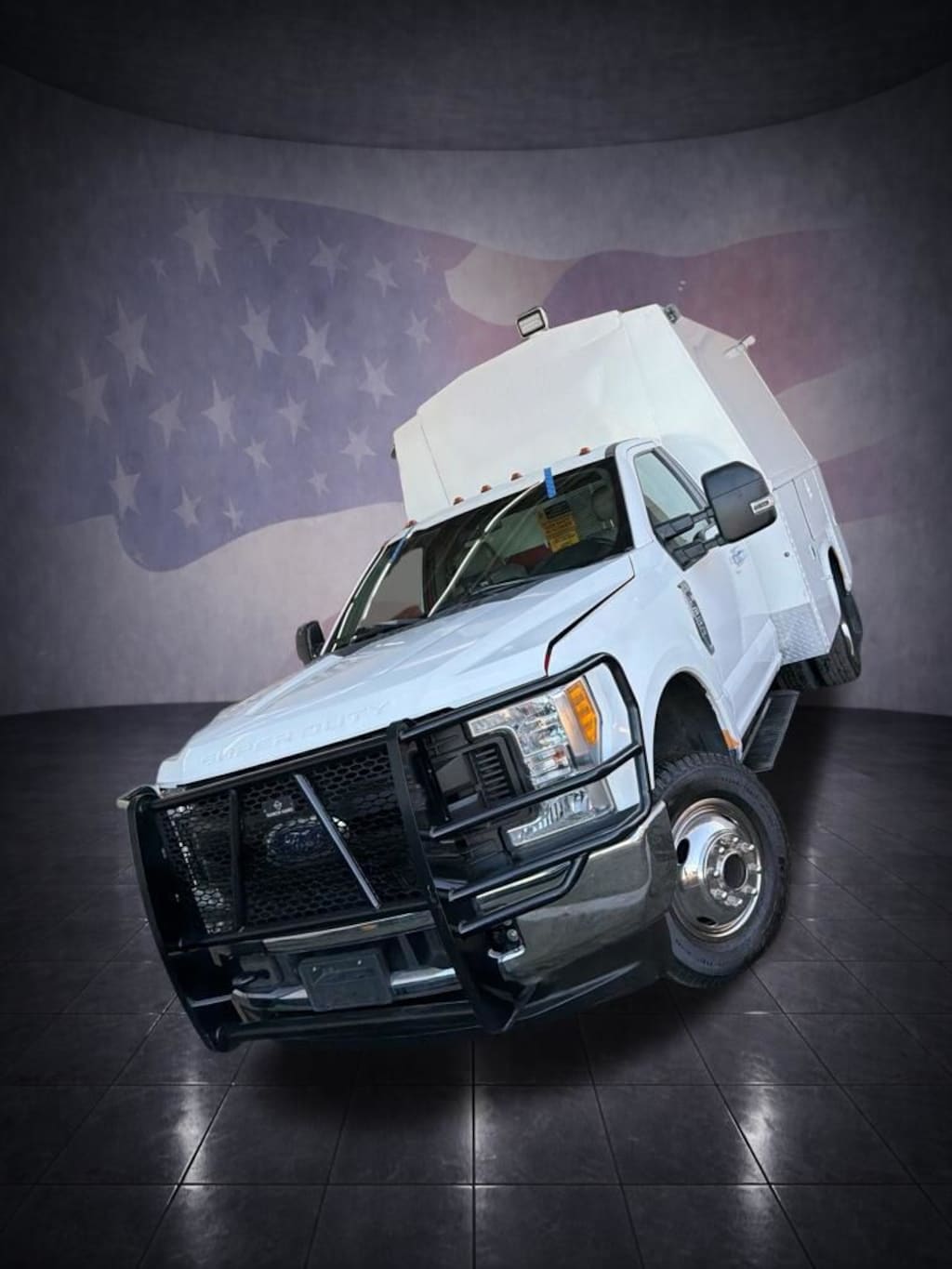 Used 2017 Ford F-350SD Plumber Box Chassis