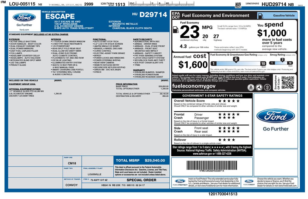 2017 Ford Escape SE - Photo 9