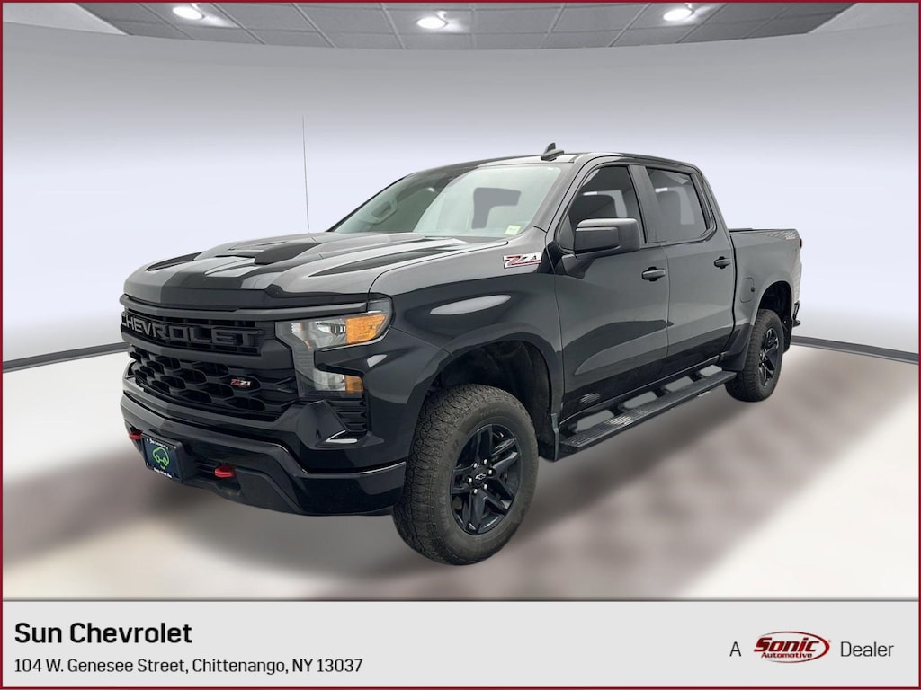 Used 2024 Chevrolet Silverado 1500 Custom Trail Boss Truck Crew Cab