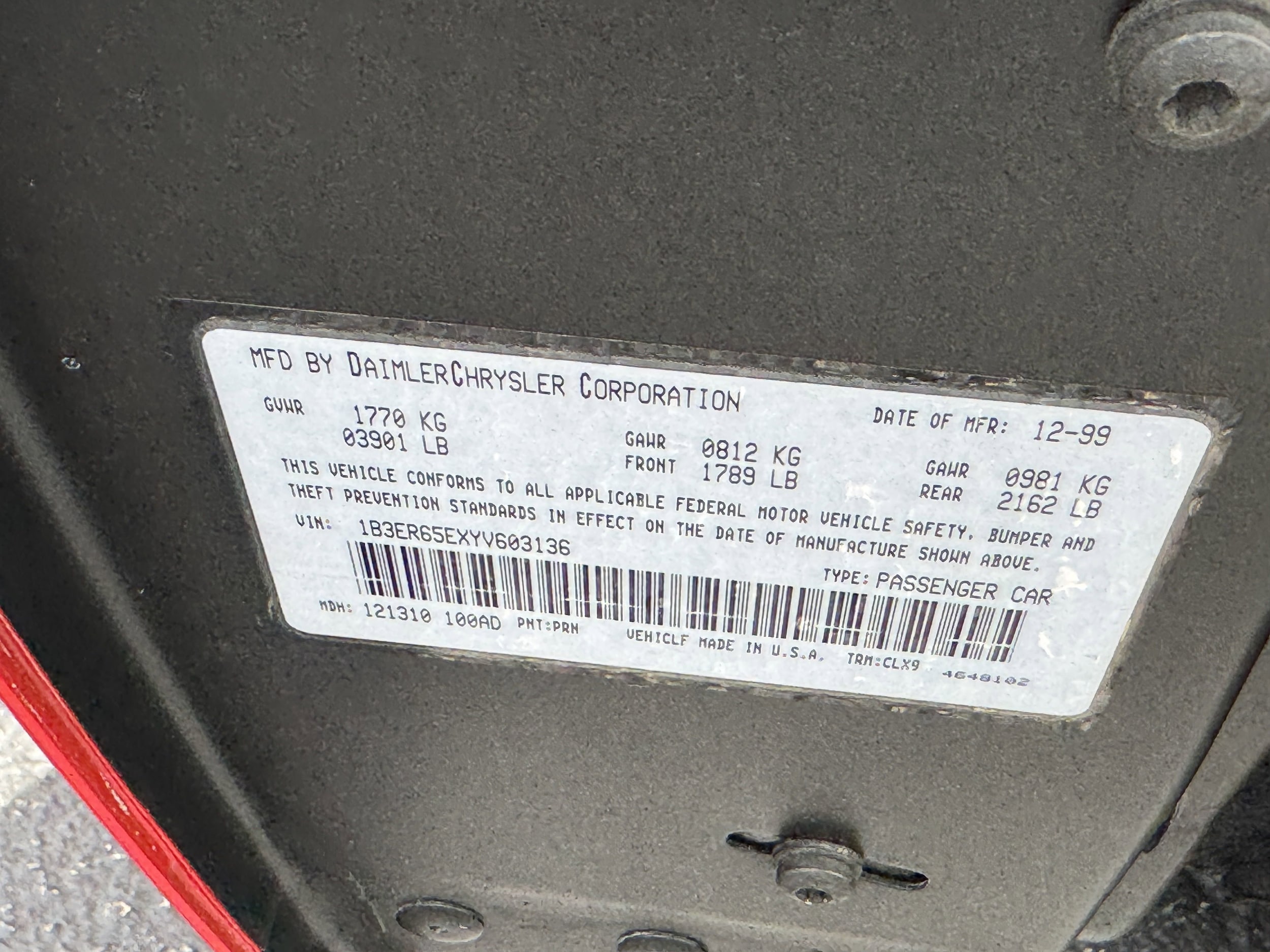 2000 Dodge Viper ROADSTER - Photo 30